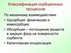 Классификация сорбционных процессов