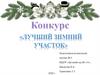 Конкурс "Лучший зимний участок"