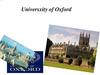 Universxity of Oxford