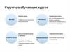 Структура обучающих курсов