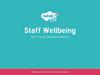 Staff Wellbeing