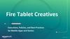Fire Tablet Creative