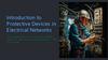 Introduction to Protective Devices in Electrical Networks