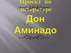 Проект по литературе Дон Аминадо