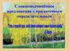 Сложноподчинённое предложение с придаточным определительным. Какое предложение называется сложноподчинённым?