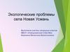 Экологические проблемы села Новая Усмань