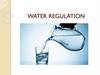 Water regulation