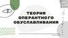 Теория оперантного обуславливания