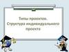Типы проектов. Структура индивидуального проекта