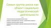 Семья группа риска как объект социально педагогической деятельности
