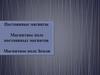 Постоянные магниты. Магнитное поле постоянных магнитов. Магнитное поле Земли