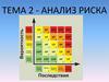 Анализ риска. Лекция 2