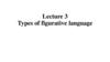 Types of figurative language