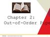 Out-of-Order Pipe. Chapter 2