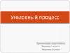 Этапы уголовного процесса. Досудебное производство