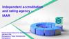 Independent accreditation and rating agency IAAR