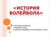 Волейбол. История, правила игры