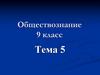 Гражданское общество и государство  (9 класс)