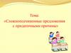 Сложноподчиненные предложения с придаточными причины. Паронимы