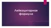 Лейкоцитарная формула
