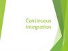 Continuous Integration