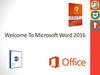 Microsoft Word 2016