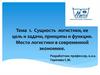 Сущность логистики, ее цель и задачи, принципы и функции. Место логистики в современной экономике