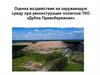 Оценка воздействия на окружающую среду при реконструкции полигона ТКО «Дубна Правобережная»