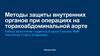 Методы защиты внутренних органов при операциях на торакоабдоминальной аорте
