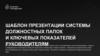 Шаблон презентации системы должностных папок и показателей руководителям
