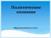 Политическое сознание  (11 класс)