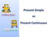 Present Simple. Present Continuous