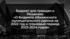 Бюджет для граждан к Решению «О бюджете Абазинского муниципального района на 2022 год и плановый период 2023-2024 годов»