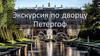 Экскурсия по дворцу Петергоф