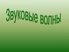 Звуковые волны