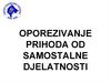 Oporezivanje prihoda od samostalne djelatnosti