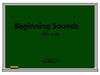 Beginning Sounds