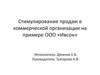 Стимулирование продаж в коммерческой организации на примере ООО «Ивсон»