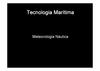 Tecnologia Marítima. Meteorologia Náutica
