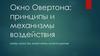Окно Овертона: принципы и механизмы воздействия