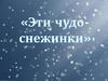 Зимние забавы