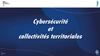 Cybersécurité et collectivités territoriales