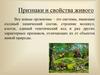 Признаки и свойства живого
