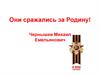 Они сражались за Родину. Чернышев Михаил Емельянович