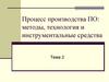 Процесс производства ПО  (лекция № 3)