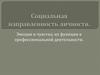 Эмоции и чувства, их функции в профессиональной деятельности