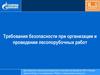 Требования безопасности при организации и проведении лесопорубочных работ