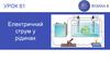 Електричний струм у рідинах. Урок 61. Фізика. 8 клас