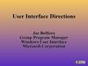 User Interface Directions