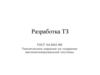 Разработка ТЗ